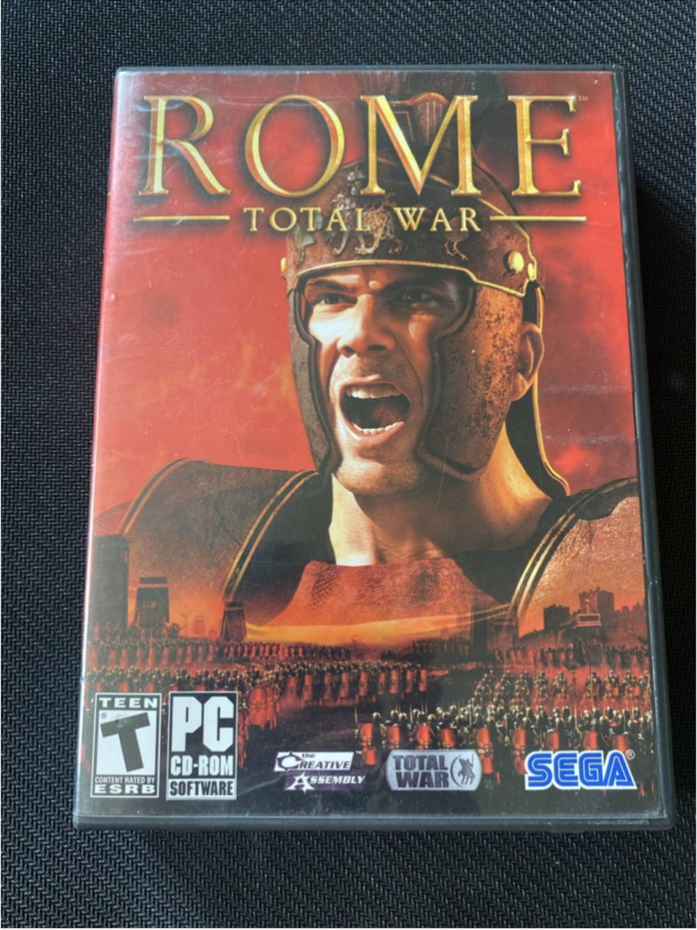 Rome - Total War (PC, 2002-04, T) VIDEO GAME - 3-DISC SET - COMPLETE W MANUAL